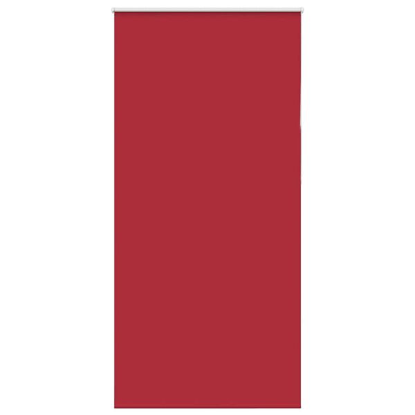 vidaXL Rullgardin m&ouml;rkl&auml;ggningsr&ouml;d 100x210 cm tyg bredd 95,7 cm