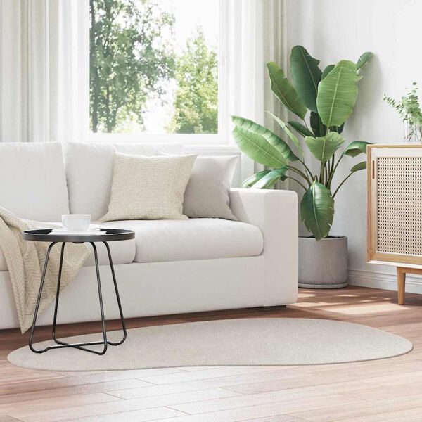 vidaXL Omr&aring;desmattor HUARTE Sand 120 x 170 cm Polyester