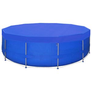 vidaXL Pool&ouml;verdrag PE runt 460 cm 90 g/m&sup2;
