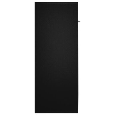 vidaXL Skänk svart 60x30x75 cm spånskiva