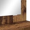 vidaXL S&auml;ngrum Smyckesbord med l&aring;da Gammalt tr&auml; 80 x 39,6 x 135 cm