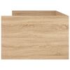 vidaXL Sängram med lådor sonoma-ek 90x190 cm