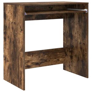 vidaXL Skrivbord R&ouml;kt ek Konstruerat tr&auml; 77.5 x 43 x 79 cm