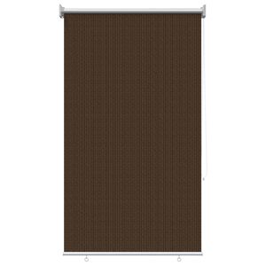 vidaXL Utomhus Rullgardin 90% UV Block Brun 80 x 140 cm HDPE