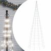 vidaXL LED julgran 550 LED kallvit 300 cm