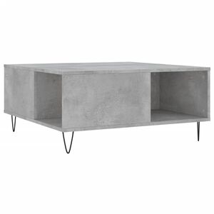 vidaXL Soffbord betonggr&aring; 80x80x36,5 cm konstruerat tr&auml;