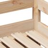 vidaXL Dagbädd utdragbar med lådor utan madrass 80x200 cm