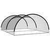 vidaXL Bur f&ouml;r baseball svart 600x400x250 cm polyester