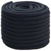 vidaXL M&aring;ngsidigt bruksrep 20 mm 100 m Kungsbl&aring; Polyester
