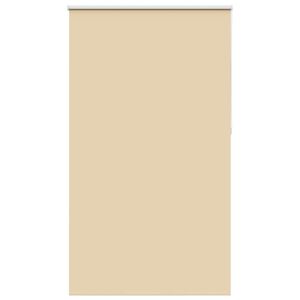 vidaXL Rullgardin m&ouml;rkl&auml;ggningsbeige 130x230 cm tyg bredd 126,6 cm