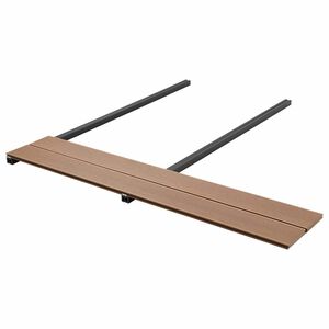 vidaXL D&auml;ckbr&auml;da 4 pcs Teak WPC