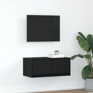 vidaXL TV-b&auml;nk svart ek 60x31x25,5 cm konstruerat tr&auml;