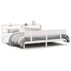 vidaXL S&auml;ngram utan madrass vit 180x200 cm massiv furu