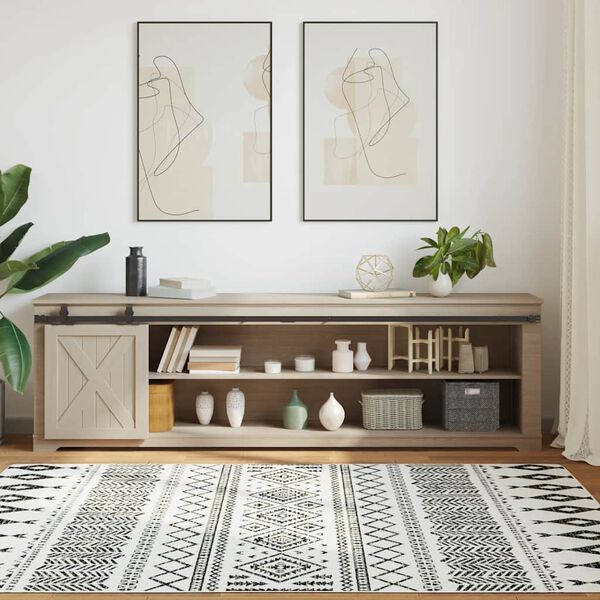 vidaXL Skjutd&ouml;rrsbeslag f&ouml;r sk&aring;p 213 cm kolst&aring;l