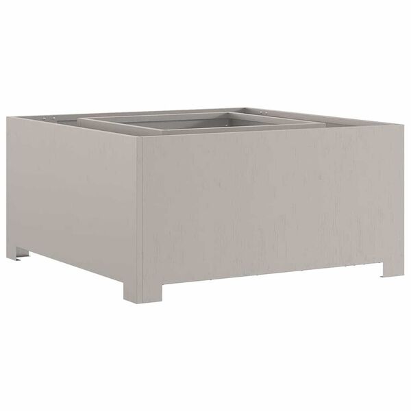 vidaXL Eldstad Brun 80 x 80 x 40 cm cortenstål