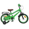 vidaXL Barncykel 12 Tum f&ouml;r 2-4 &aring;ringar Gr&ouml;n