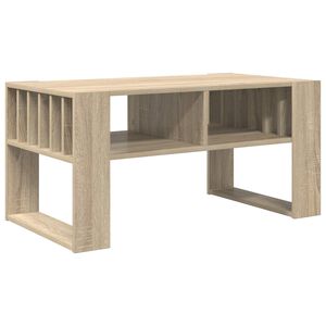 vidaXL Kaffeebord Sonoma-ek 92 x 49,5 x 45 cm Konstruerat tr&auml;