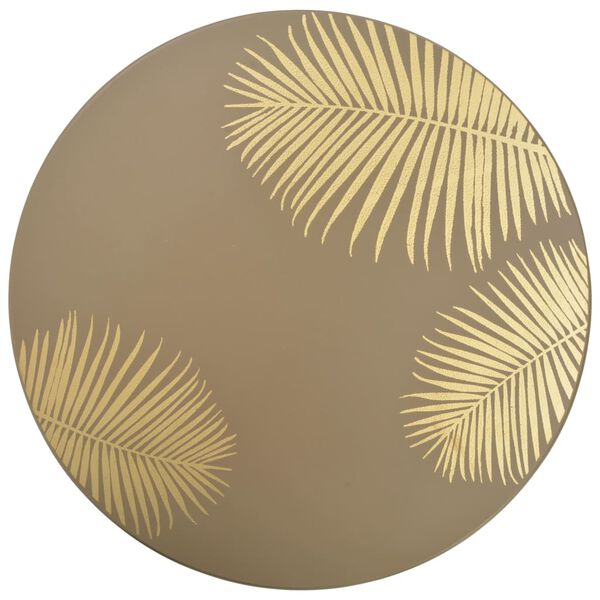 vidaXL Satsbord 2 st 40x45 cm/30x40 cm guld MDF