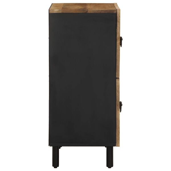 vidaXL Skänk 60x33,5x75 cm massivt grovt mangoträ