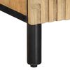vidaXL TV-bänk brun 105x33x46 cm massivt trä mango