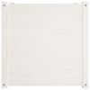 vidaXL Odlingsl&aring;dor 2 st vit 60x60x60 cm massiv furu
