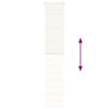 vidaXL Rullgardin zebra 40x200 cm tyg bredd 35,9 cm polyester