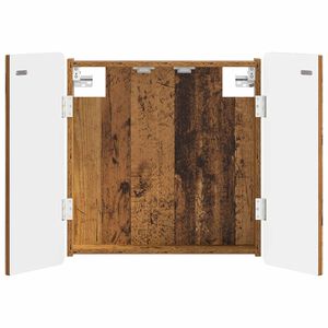 vidaXL Darttavla Sk&aring;p ZWOLLE Gammalt tr&auml; 52,5 x 10,5 x 57,5 cm