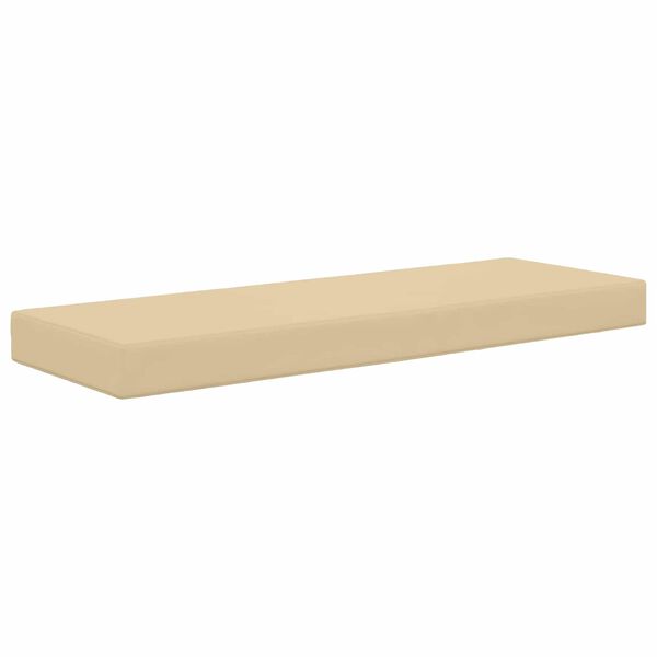 vidaXL Utomhus sitskudde Beige 115 x 40 x 8 cm 100% Polyester