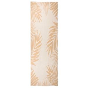 vidaXL Utomhusmatta plattv&auml;vd 80x250 cm bladm&ouml;nstrad