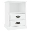 vidaXL S&auml;ngbord vit 43x36x60 cm