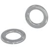 vidaXL Skivor 2 pcs Silver 10 x 10 x 0,8 mm J&auml;rn