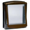 PetSafe 2-v&auml;gslucka f&ouml;r husdjur 730 liten 17,8x15,2 cm brun