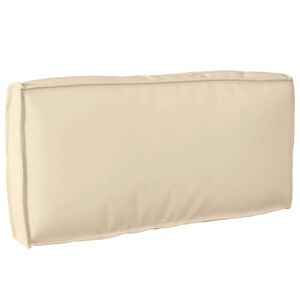 vidaXL Kudde Oxford Tyg Beige 80 x 40 x 12 cm
