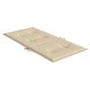 vidaXL Stolsdynor 6 st beige 100x50x3 cm oxfordtyg