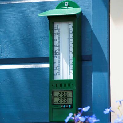 Nature Min-max Digital termometer utomhusbruk 9,5x2,5x24 cm