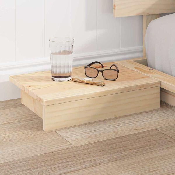 vidaXL S&auml;ngram Brun 180 x 200 cm tr&auml;