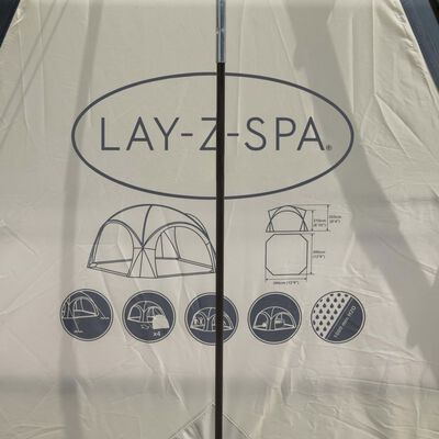 Bestway Lay-Z-Spa Kupoltält för spabad 390x390x255 cm