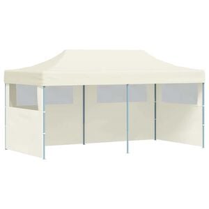 vidaXL Partyt&auml;lt hopf&auml;llbart 3 x 6 m gr&auml;ddvit