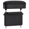 vidaXL Armst&ouml;d till bil universal svart 23x8x(30-38) cm ABS