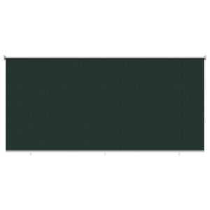 vidaXL Utomhus Rullgardin 90% UV Block M&ouml;rkgr&ouml;n 350 x 140 cm HDPE