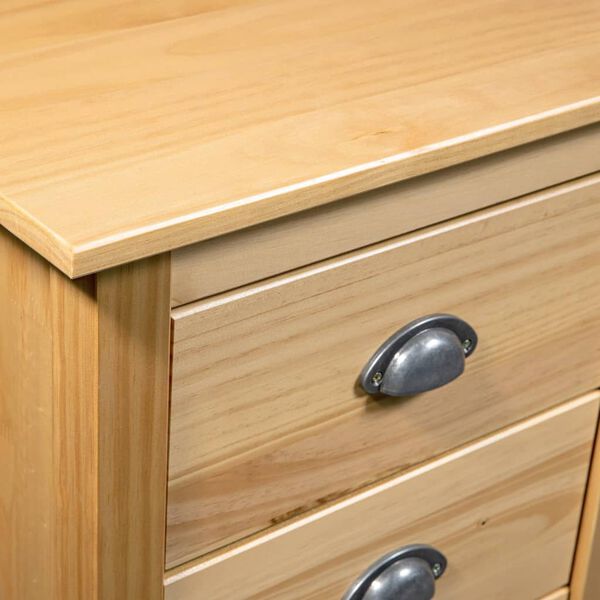 vidaXL Sk&auml;nk Hill 46x35x80 cm massiv furu