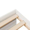 vidaXL Dagb&auml;dd utan madrass vit 90x200 cm massiv furu