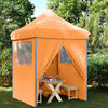 vidaXL Partyt&auml;lt Orange 200 x 200 x 306 cm Oxford Tyg