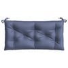 vidaXL B&auml;nkdyna f&ouml;r tr&auml;dg&aring;rden marinbl&aring; 110x50x7cm oxfordtyg