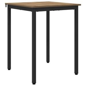 vidaXL Matbord 60 x 60 x 75 cm Konstruerat tr&auml; Artisan-ek Fyrkantig