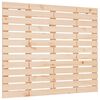 vidaXL V&auml;ggmonterad huvudgavel 96x3x91,5 cm massiv furu