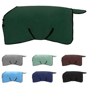 vidaXL H&auml;stdyna Fullt m&ouml;rkgr&ouml;n Polyester