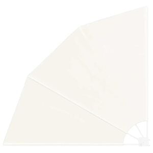 vidaXL Sidomarkis f&ouml;r balkong gr&auml;ddvit 210x210 cm