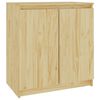 vidaXL Sk&aring;p 60x36x65 cm massiv furu