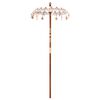 vidaXL Balinesisk Parasol Kr&auml;m 125 x 125 x 260 cm Bomull